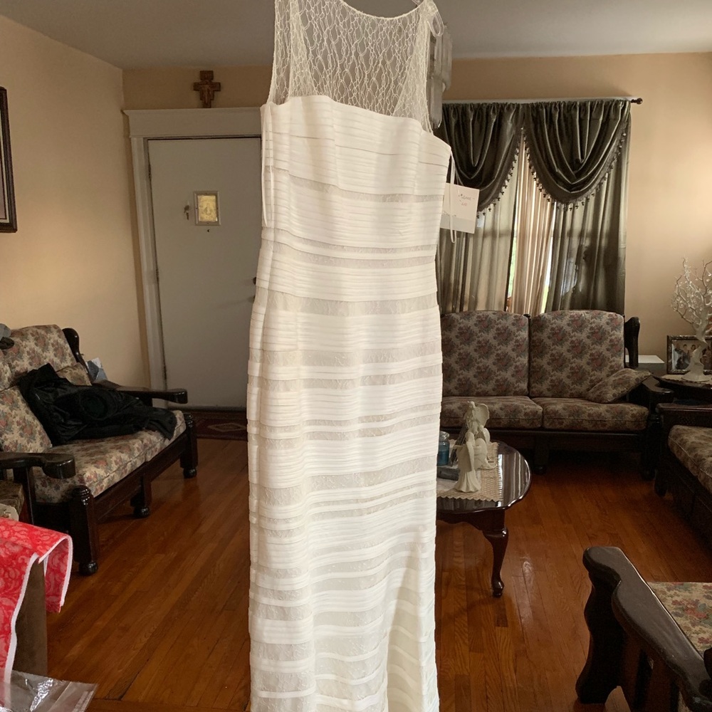 Love off whiteish evening dress